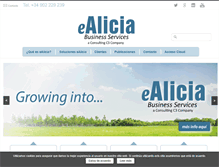 Tablet Screenshot of ealicia.com